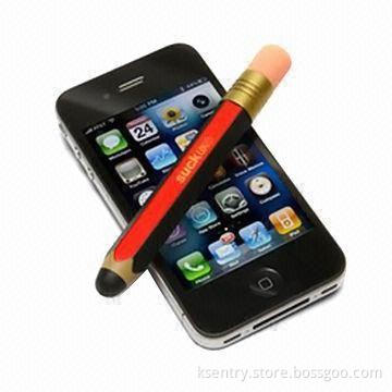 2-in-1 Universal Capacitive Touch Screen Pen for iPad, iPhone/Samsung, HTC/Mobile Phone/PC Touch Pen